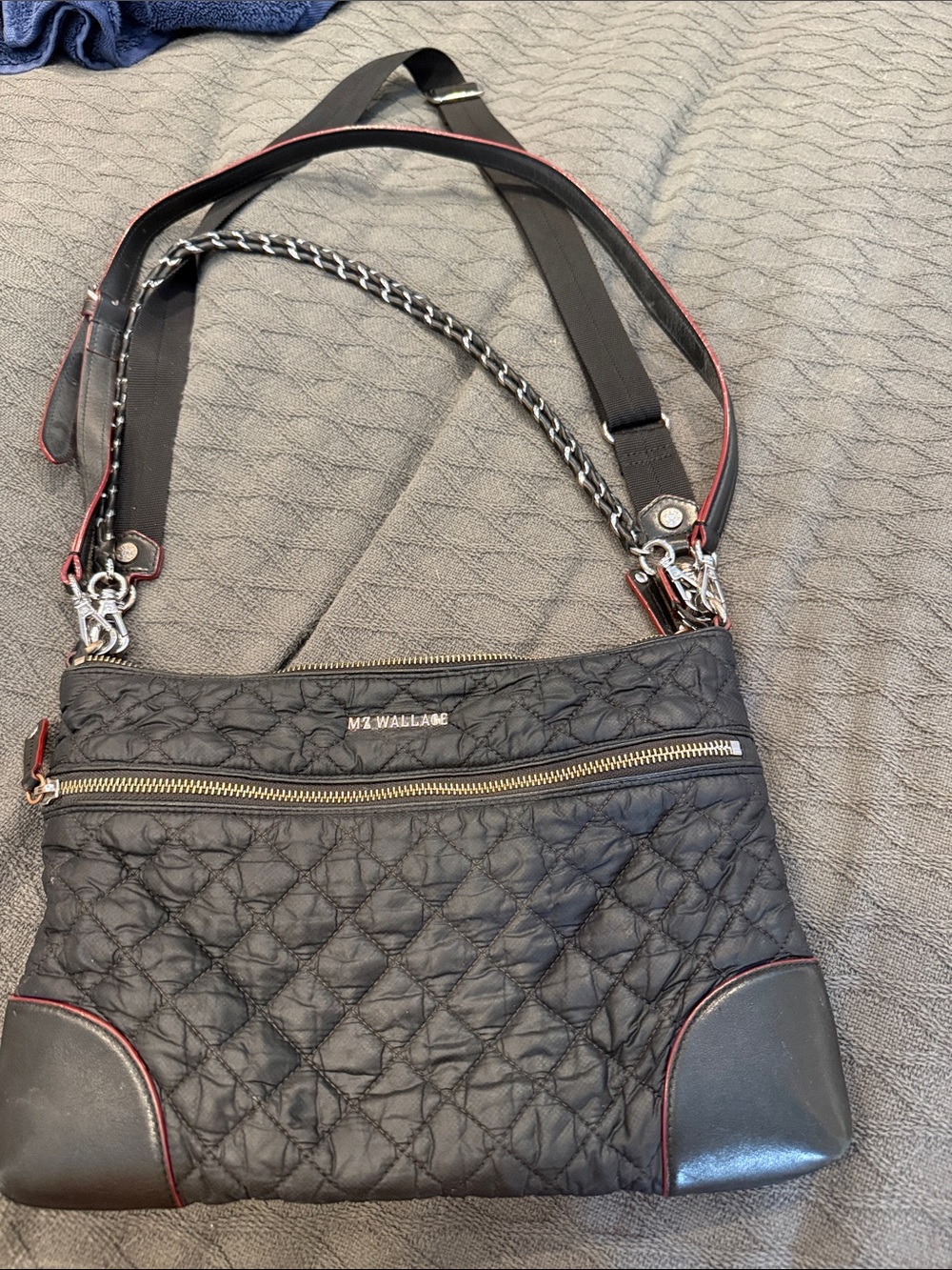 MZ Wallace Black Crosby Crossbody